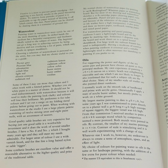 Painting and Drawing Water Norman Battershill Hardcover Art Instruction Book - Picture 3 of 11